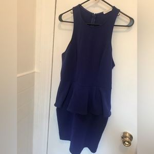 Lush purple dress